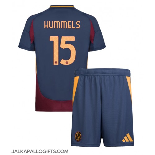 AS Roma Mats Hummels #15 Kolmas Peliasu Lasten 2024-25 Lyhythihainen (+ Lyhyet housut)